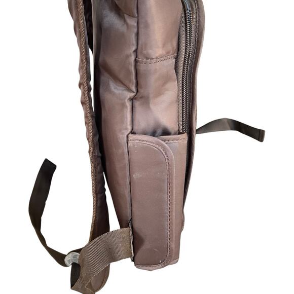 Lug Quilted Brown Dodger Quilted Mini Travel Backpack - Picture 7 of 13